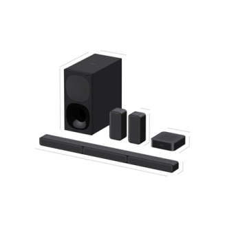 Sony HT-S40R 5.1ch Home Cinema Soundbar with Wireless Rear Speakers Sony HT-S40R 5.1ch Home Cinema Soundbar with Wireless Rear Speakers