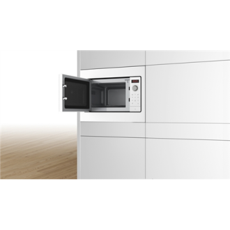 Bosch Microwave Oven BFL523MW3 Built-in, 800 W, White