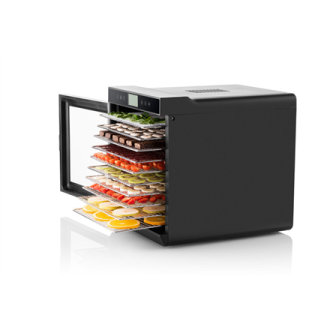 ETA Fruit dryer Vital Air II ETA230290000 Power 245 W, Number of trays 10, Temperature control, Integrated timer, Black
