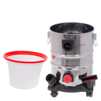 Camry Professional industrial Vacuum cleaner CR 7045 Bagged, Wet suction, Power 3400 W, Dust capacity 25 L, Red/Silver Camry Professional industrial Vacuum cleaner CR 7045 Bagged, Wet suction, Power 3400 W, Dust capacity 25 L, Red/Silver