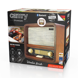 Camry Retro Radio CR 1188 Wooden Camry Retro Radio CR 1188 Wooden