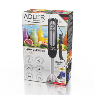 Adler AD 4625b Hand Blender, 1500 W, Number of speeds 5, Turbo mode, Black Adler AD 4625b Hand Blender, 1500 W, Number of speeds 5, Turbo mode, Black