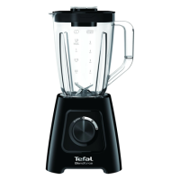 TEFAL Blender BL420838 BlendForce Tabletop, 600 W, Jar material Plastic, Jar capacity 1.25 L, Ice crushing, Black TEFAL Blender BL420838 BlendForce Tabletop, 600 W, Jar material Plastic, Jar capacity 1.25 L, Ice crushing, Black