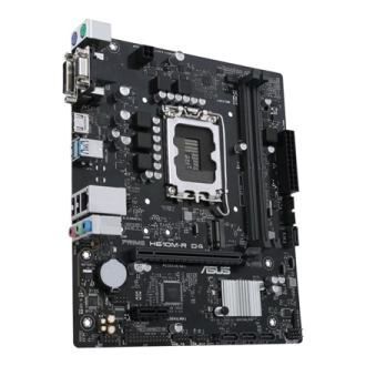 Asus PRIME H610M-R D4-SI Processor family Intel, Processor socket LGA 1700, DDR4 DIMM, Memory slots 2, Supported hard disk drive Asus PRIME H610M-R D4-SI Processor family Intel, Processor socket LGA 1700, DDR4 DIMM, Memory slots 2, Supported hard disk drive