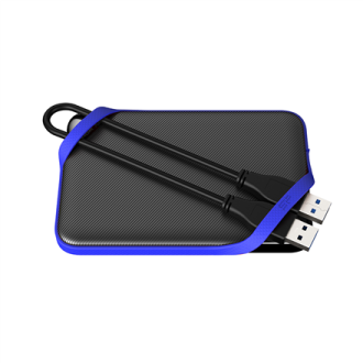 Silicon Power Portable Hard Drive ARMOR A62 GAME 1000 GB, USB 3.2 Gen1, Black/Blue Silicon Power Portable Hard Drive ARMOR A62 GAME 1000 GB, USB 3.2 Gen1, Black/Blue
