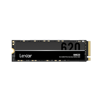 Lexar M.2 NVMe SSD NM620 2000 GB, SSD form factor M.2 2280, SSD interface PCIe Gen3x4, Write speed 3000 MB/s, Read speed 3300 MB Lexar M.2 NVMe SSD NM620 2000 GB, SSD form factor M.2 2280, SSD interface PCIe Gen3x4, Write speed 3000 MB/s, Read speed 3300 MB