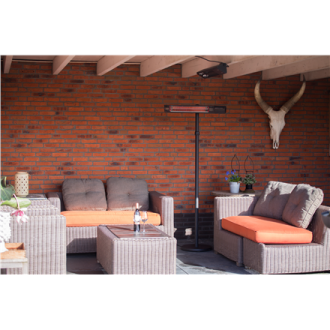 SUNRED Heater RD-DARK-25S, Dark Standing Infrared, 2500 W, Black SUNRED Heater RD-DARK-25S, Dark Standing Infrared, 2500 W, Black