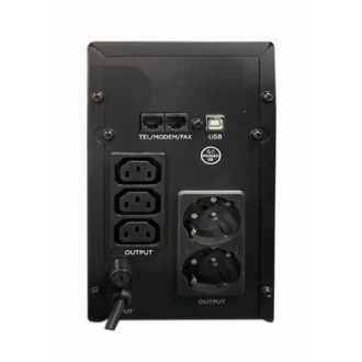 EnerGenie UPS with USB and LCD display EG-UPS-035 2000 VA EnerGenie UPS with USB and LCD display EG-UPS-035 2000 VA