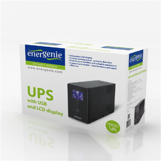 EnerGenie UPS with USB and LCD display EG-UPS-036 3000 VA EnerGenie UPS with USB and LCD display EG-UPS-036 3000 VA