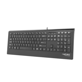 Natec Keyboard, Barracuda, US Layout, Slim Natec Keyboard, Barracuda, US Layout, Slim