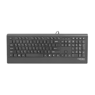 Natec Keyboard, Barracuda, US Layout, Slim Natec Keyboard, Barracuda, US Layout, Slim