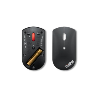 Lenovo ThinkPad Bluetooth Silent Mouse w/o battery Black, Bluetooth 5.0 Lenovo ThinkPad Bluetooth Silent Mouse w/o battery Black, Bluetooth 5.0