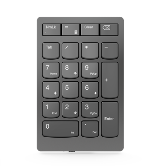 Lenovo Go Wireless Numeric Keypad Storm Grey Lenovo Go Wireless Numeric Keypad Storm Grey