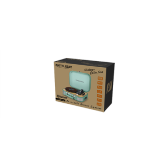 Muse Turntable Stereo System MT-201WG USB port, AUX in Muse Turntable Stereo System MT-201WG USB port, AUX in