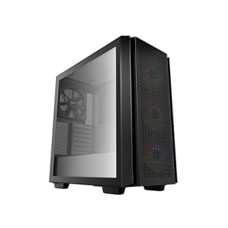 Deepcool MID TOWER CASE CG560 Side window, Black, Mid-Tower, Power supply included No Deepcool MID TOWER CASE CG560 Side window, Black, Mid-Tower, Power supply included No