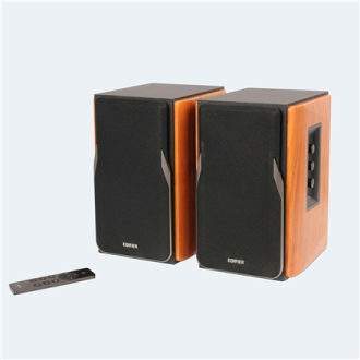 Edifier Professional Bookshelf Speakers R1380DB Brown, Bluetooth, Wireless connection Edifier Professional Bookshelf Speakers R1380DB Brown, Bluetooth, Wireless connection
