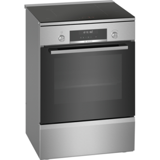 Bosch Cooker HLS79Y351U Series 6 Hob type Induction, Oven type Electric, Stainless Steel, Width 60 cm, Grilling, LCD, 63 L, Dept Bosch Cooker HLS79Y351U Series 6 Hob type Induction, Oven type Electric, Stainless Steel, Width 60 cm, Grilling, LCD, 63 L, Dept