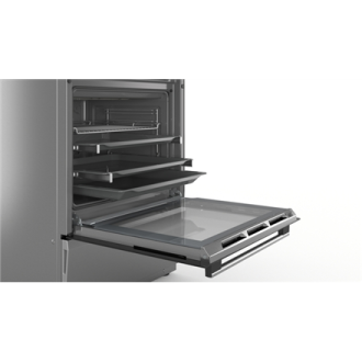 Bosch Cooker HLS79Y351U Series 6 Hob type Induction, Oven type Electric, Stainless Steel, Width 60 cm, Grilling, LCD, 63 L, Dept Bosch Cooker HLS79Y351U Series 6 Hob type Induction, Oven type Electric, Stainless Steel, Width 60 cm, Grilling, LCD, 63 L, Dept