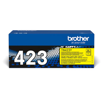 Brother TN-423Y Toner cartridge, Yellow Brother TN-423Y Toner cartridge, Yellow
