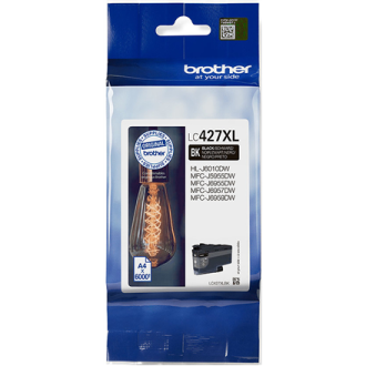 Brother LC427XLBK Ink Cartridge, Black Brother LC427XLBK Ink Cartridge, Black