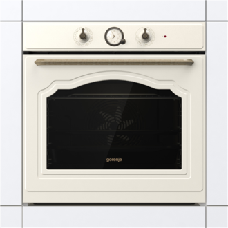 Gorenje Oven BOS67371CLI 77 L, Built in, EcoClean, Mechanical, Steam function, Height 59.5 cm, Width 59.5 cm, Beige Gorenje Oven BOS67371CLI 77 L, Built in, EcoClean, Mechanical, Steam function, Height 59.5 cm, Width 59.5 cm, Beige