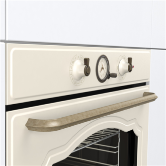 Gorenje Oven BOS67371CLI 77 L, Built in, EcoClean, Mechanical, Steam function, Height 59.5 cm, Width 59.5 cm, Beige Gorenje Oven BOS67371CLI 77 L, Built in, EcoClean, Mechanical, Steam function, Height 59.5 cm, Width 59.5 cm, Beige