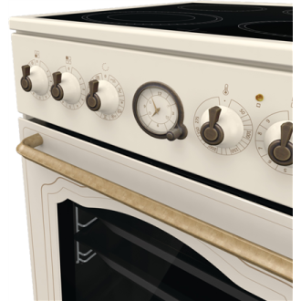 Gorenje Cooker GECS5B70CLI Hob type Vitroceramic, Oven type Electric, Beige, Width 50 cm, 70 L, Depth 59.4 cm Gorenje Cooker GECS5B70CLI Hob type Vitroceramic, Oven type Electric, Beige, Width 50 cm, 70 L, Depth 59.4 cm