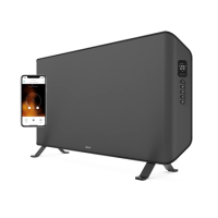 Duux Edge 2000 Smart Convector Heater 2000 W, Suitable for rooms up to 30 m , Gray, Indoor, Remote Control via Smartphone Duux Edge 2000 Smart Convector Heater 2000 W, Suitable for rooms up to 30 m , Gray, Indoor, Remote Control via Smartphone