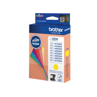 Brother LC-223Y Ink Cartridge, Yellow Brother LC-223Y Ink Cartridge, Yellow