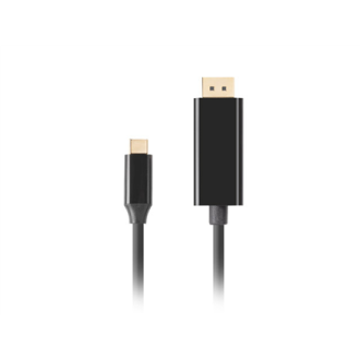Lanberg USB-C to DisplayPort Cable, 1 m 4K/60Hz, Black Lanberg USB-C to DisplayPort Cable, 1 m 4K/60Hz, Black