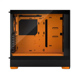 Fractal Design Pop Air RGB Orange Core TG Clear Tint, ATX, mATX, Mini ITX, Power supply included No Fractal Design Pop Air RGB Orange Core TG Clear Tint, ATX, mATX, Mini ITX, Power supply included No