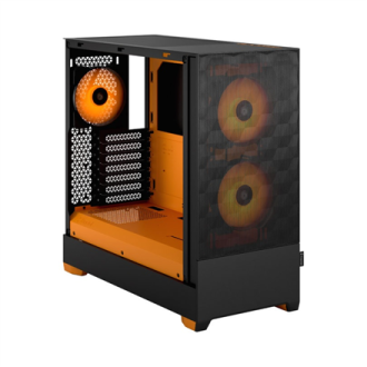 Fractal Design Pop Air RGB Orange Core TG Clear Tint, ATX, mATX, Mini ITX, Power supply included No Fractal Design Pop Air RGB Orange Core TG Clear Tint, ATX, mATX, Mini ITX, Power supply included No