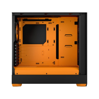 Fractal Design Pop Air RGB Orange Core TG Clear Tint, ATX, mATX, Mini ITX, Power supply included No Fractal Design Pop Air RGB Orange Core TG Clear Tint, ATX, mATX, Mini ITX, Power supply included No