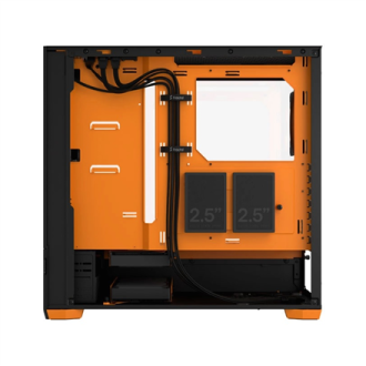 Fractal Design Pop Air RGB Orange Core TG Clear Tint, ATX, mATX, Mini ITX, Power supply included No Fractal Design Pop Air RGB Orange Core TG Clear Tint, ATX, mATX, Mini ITX, Power supply included No