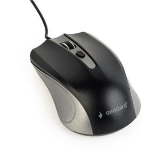 Gembird MUS-4B-01-GB Optical Mouse, Spacegrey/Black, USB Gembird MUS-4B-01-GB Optical Mouse, Spacegrey/Black, USB