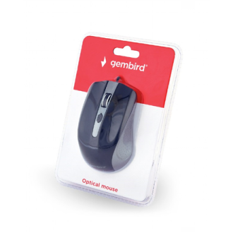 Gembird MUS-4B-01-GB Optical Mouse, Spacegrey/Black, USB Gembird MUS-4B-01-GB Optical Mouse, Spacegrey/Black, USB
