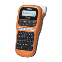 Brother Industrial durable label maker PTE110VP Thermal, Label Printer, Orange Brother Industrial durable label maker PTE110VP Thermal, Label Printer, Orange