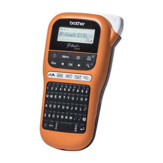 Brother Industrial durable label maker PTE110VP Thermal, Label Printer, Orange Brother Industrial durable label maker PTE110VP Thermal, Label Printer, Orange