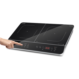 Caso Hob Touch 3500 Induction, Number of burners/cooking zones 2, Touch control, Timer, Black, Display Caso Hob Touch 3500 Induction, Number of burners/cooking zones 2, Touch control, Timer, Black, Display