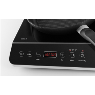 Caso Hob Touch 3500 Induction, Number of burners/cooking zones 2, Touch control, Timer, Black, Display Caso Hob Touch 3500 Induction, Number of burners/cooking zones 2, Touch control, Timer, Black, Display