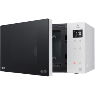 LG Microwave Oven MS23NECBW 23 L, Free standing, Touch control, 1000 W, White, Defrost function LG Microwave Oven MS23NECBW 23 L, Free standing, Touch control, 1000 W, White, Defrost function