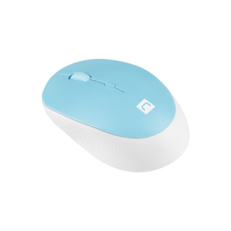 Natec Mouse Harrier 2 Wireless, White/Blue, Bluetooth Natec Mouse Harrier 2 Wireless, White/Blue, Bluetooth