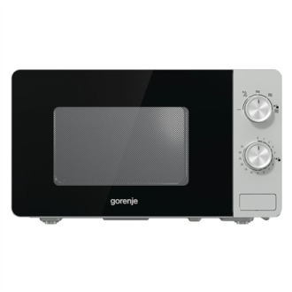 Gorenje Microwave Oven MO20E1S Free standing, 20 L, 800 W, Silver Gorenje Microwave Oven MO20E1S Free standing, 20 L, 800 W, Silver