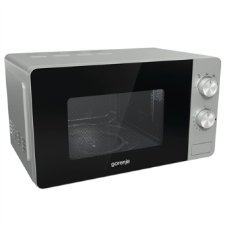 Gorenje Microwave Oven MO20E1S Free standing, 20 L, 800 W, Silver Gorenje Microwave Oven MO20E1S Free standing, 20 L, 800 W, Silver