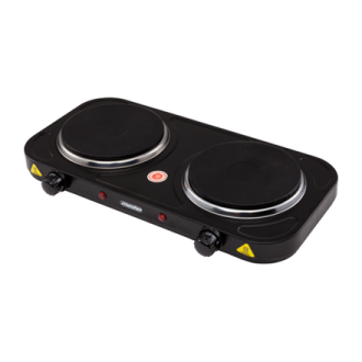 Mesko Electric stove MS 6509 Number of burners/cooking zones 2, Black, Electric Mesko Electric stove MS 6509 Number of burners/cooking zones 2, Black, Electric