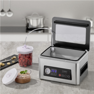 Caso Chamber Vacuum Sealer VacuChef 50 Power 300 W, Stainless steel Caso Chamber Vacuum Sealer VacuChef 50 Power 300 W, Stainless steel