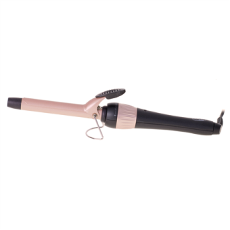 Adler Curling Iron AD 2116 Ceramic heating system, Barrel diameter 19 mm, Temperature (max) 200 C, 36 W, Black/Pink Adler Curling Iron AD 2116 Ceramic heating system, Barrel diameter 19 mm, Temperature (max) 200 C, 36 W, Black/Pink