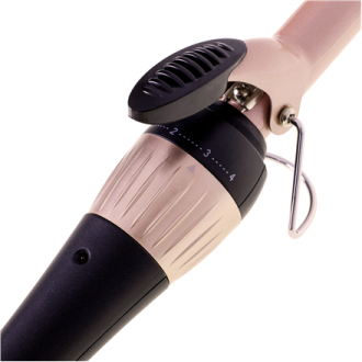 Adler Curling Iron AD 2116 Ceramic heating system, Barrel diameter 19 mm, Temperature (max) 200 C, 36 W, Black/Pink Adler Curling Iron AD 2116 Ceramic heating system, Barrel diameter 19 mm, Temperature (max) 200 C, 36 W, Black/Pink