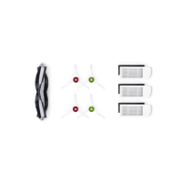 Ecovacs Service Kit D-KT01-0022 1x Main Brush, 2x Side Brushes (White), 3x High Efficiency Filters, Suitable for DEEBOT T10 Fami Ecovacs Service Kit D-KT01-0022 1x Main Brush, 2x Side Brushes (White), 3x High Efficiency Filters, Suitable for DEEBOT T10 Fami