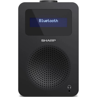 Sharp DR-430(BK) Digital Radio, FM/DAB/DAB+, Bluetooth 5.0, Midnight Black Sharp DR-430(BK) Digital Radio, FM/DAB/DAB+, Bluetooth 5.0, Midnight Black